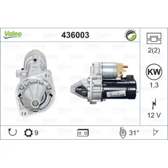 Démarreur VALEO 436003