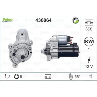 Démarreur VALEO 436064