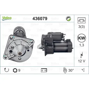 Démarreur VALEO 436079