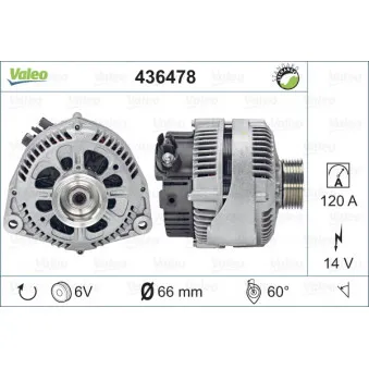 Alternateur VALEO 436478