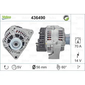 Alternateur VALEO 436490