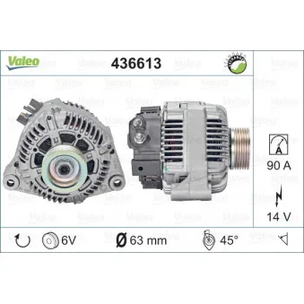 Alternateur VALEO 436613