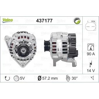 Alternateur VALEO 437177