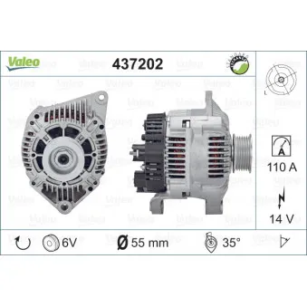 Alternateur VALEO 437202