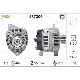 Alternateur VALEO 437306