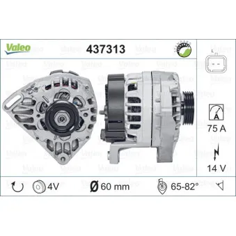 Alternateur VALEO 437313