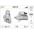 Démarreur VALEO 438176 - Visuel 1