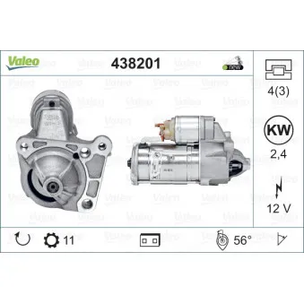 Démarreur VALEO 438201
