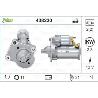 Démarreur VALEO 438230