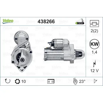Démarreur VALEO 438266