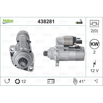 Démarreur VALEO 438281