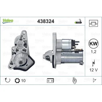 Démarreur VALEO 438324
