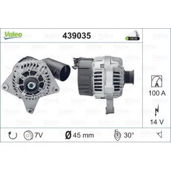 Alternateur VALEO 439035