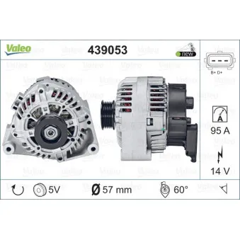Alternateur VALEO 439053
