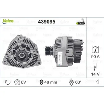 Alternateur VALEO 439095