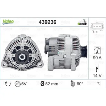 Alternateur VALEO 439236