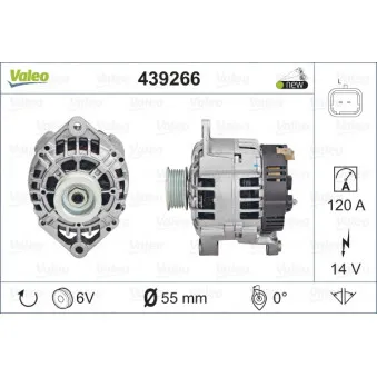 Alternateur VALEO 439266