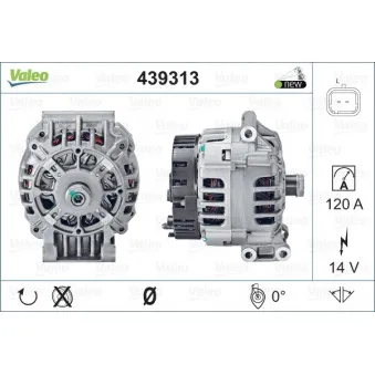 Alternateur VALEO 439313