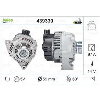 Alternateur VALEO 439330