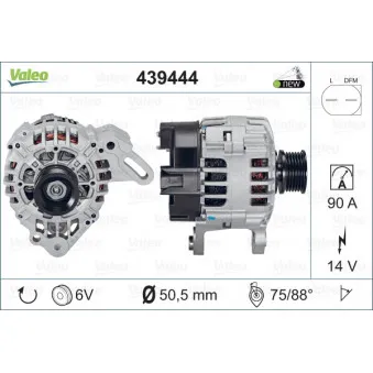 Alternateur VALEO 439444