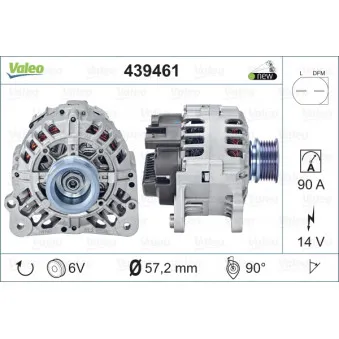 Alternateur VALEO 439461