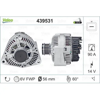 Alternateur VALEO 439531