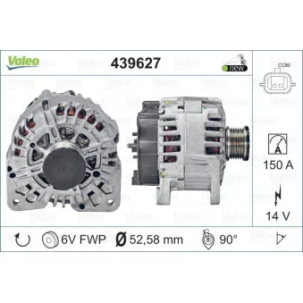 Alternateur VALEO 439627