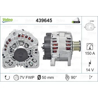 Alternateur VALEO 439645