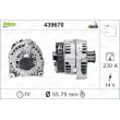Alternateur VALEO 439670 - Visuel 1