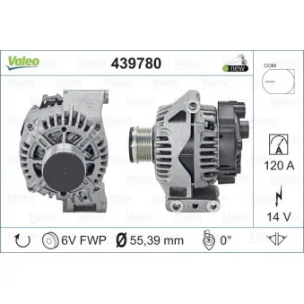 Alternateur VALEO 439780