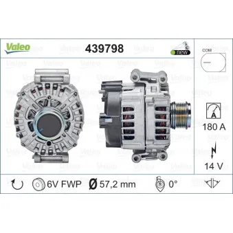 Alternateur VALEO 439798