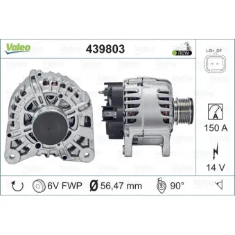 Alternateur VALEO 439803