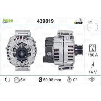 Alternateur VALEO 439819