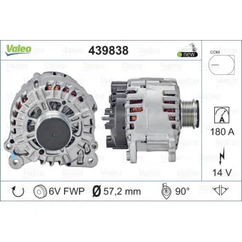 Alternateur VALEO 439838