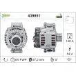 Alternateur VALEO 439851 - Visuel 1