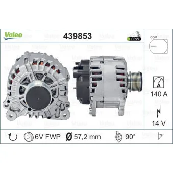 Alternateur VALEO 439853