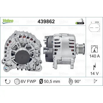 Alternateur VALEO 439862
