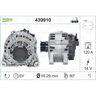 Alternateur VALEO 439910