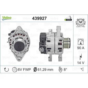 Alternateur VALEO 439927