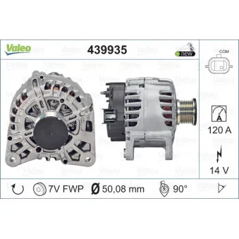 Alternateur VALEO 439935