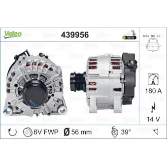 Alternateur VALEO 439956