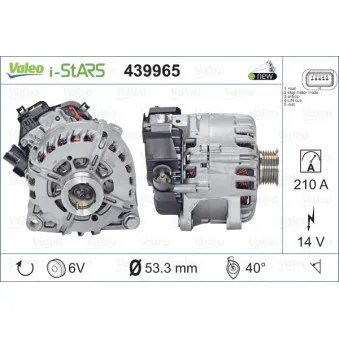 Alternateur VALEO 439965