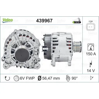 Alternateur VALEO 439967