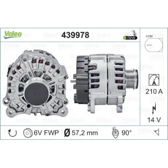 Alternateur VALEO 439978