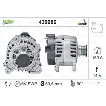 Alternateur VALEO 439986