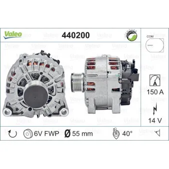Alternateur VALEO 440200