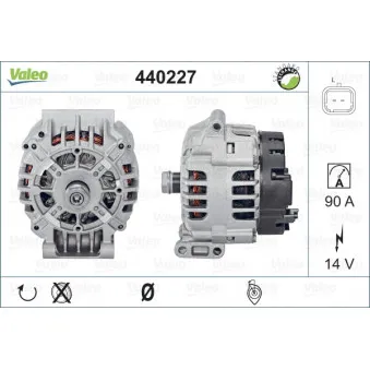 Alternateur VALEO 440227