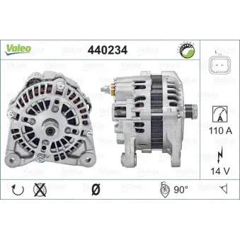 Alternateur VALEO 440234