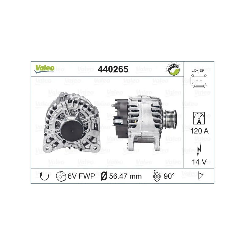 Alternateur VALEO 440265