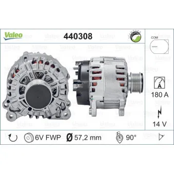 Alternateur VALEO 440308